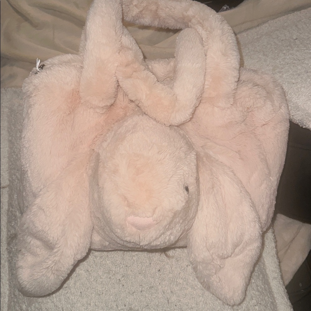 NET JellyCat Smudge Rabbit Tote Bag - Picture 4 of 5